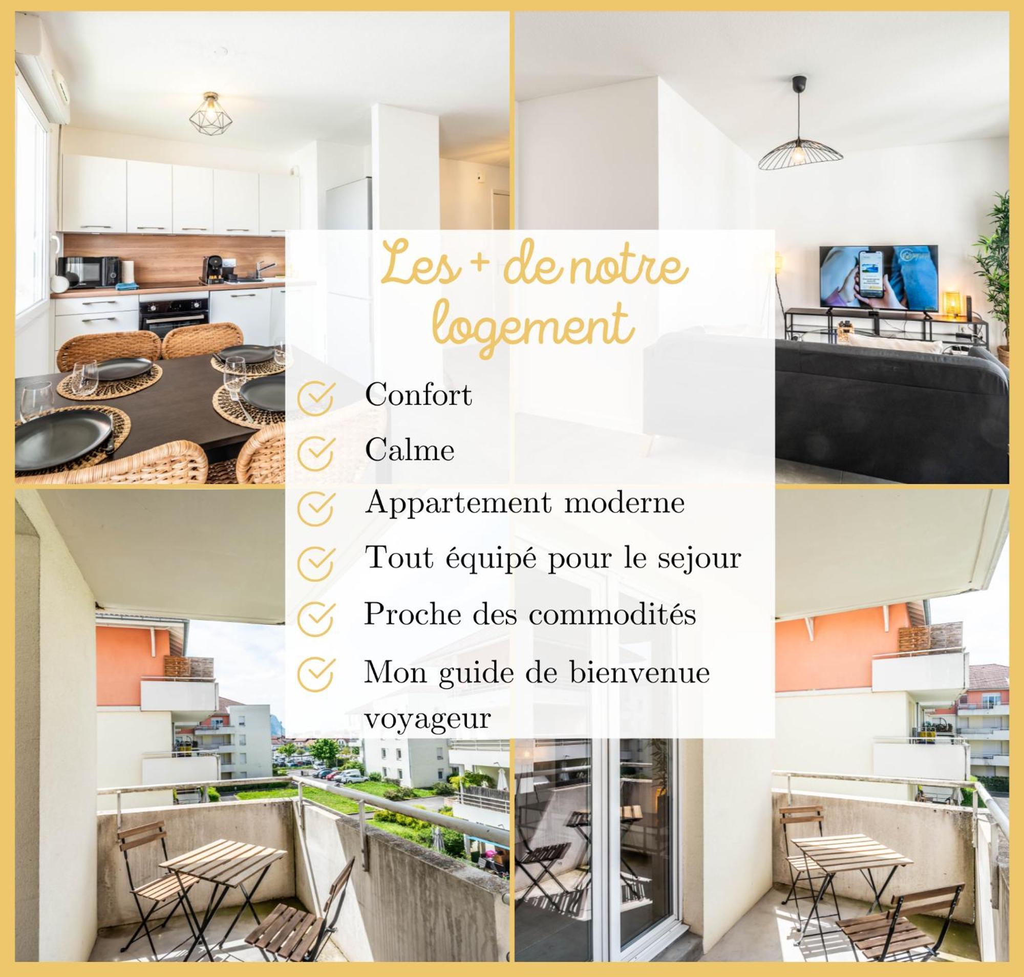 Chez Nico I T3 I La Grand Appartement *